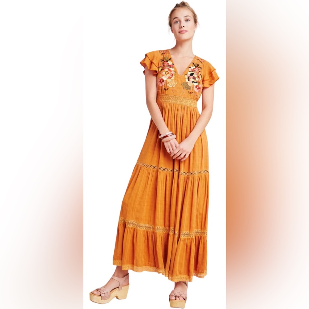 Anthropologie Knit Maxi Dresses Size 0 - Picture 1 of 11